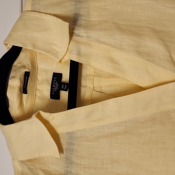 Talbots Linen Button down - Picture 2 of 4